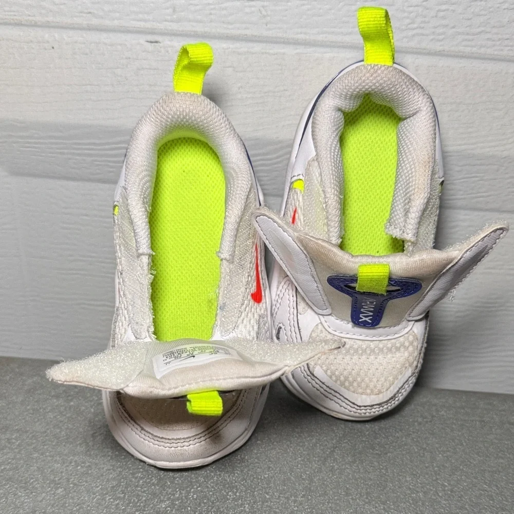 Nike Kids Toddler Air Max Bolt Shoes Size 6 Blue White